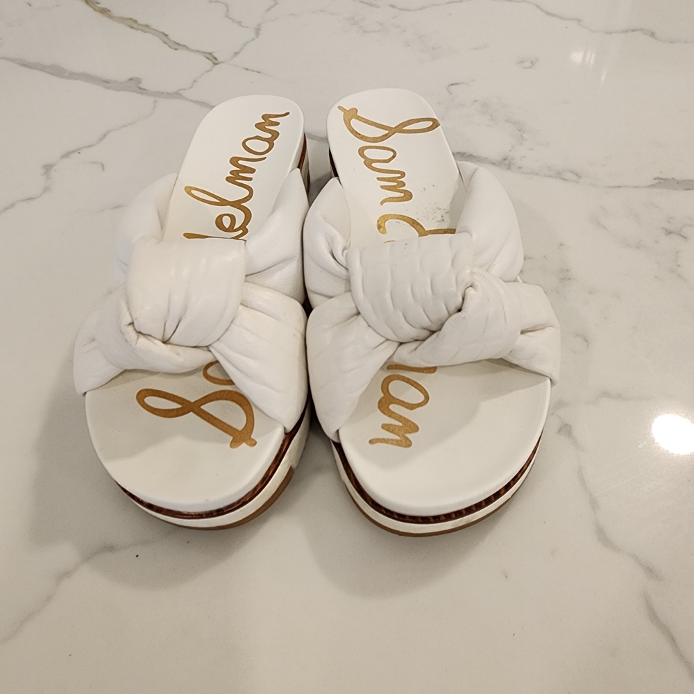 Sam Edelman White Women's Sandals